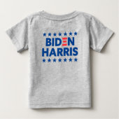 Biden Harris Election Support Blue Stars Grey (Achterkant)