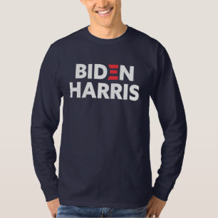Biden/Harris Election Support Navy Blue T-shirt