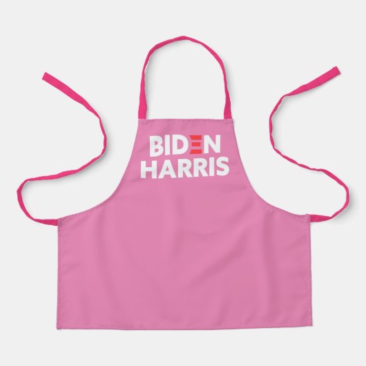 Biden Harris Election Support Roze Schort (Voorkant)
