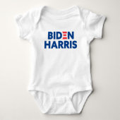 Biden/Harris Election Support White Romper (Voorkant)