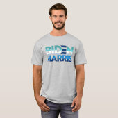 Biden Harris Gay Male Pride T-shirt (Voorkant volledig)