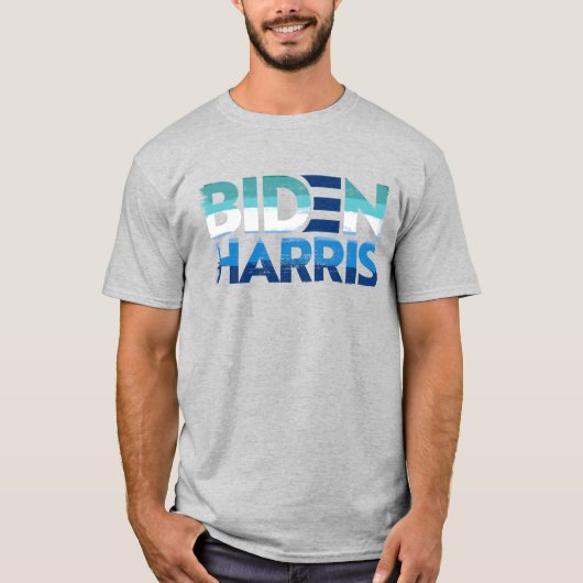 Biden Harris Gay Male Pride T-shirt (Voorkant)