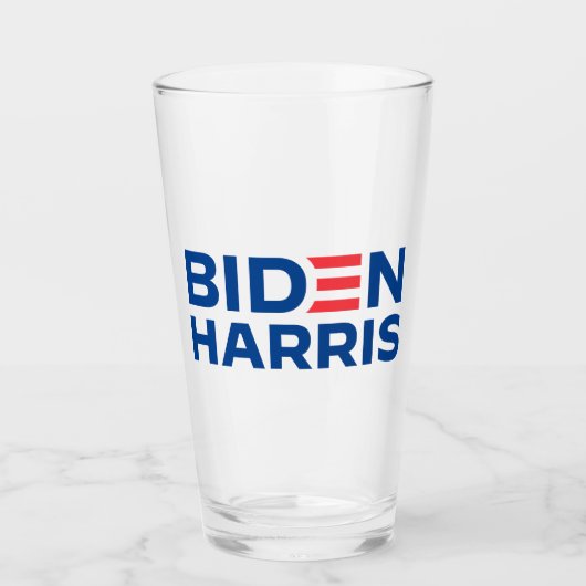 Biden Harris Glas (Voorkant)