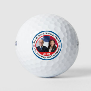 biden harris golfballen