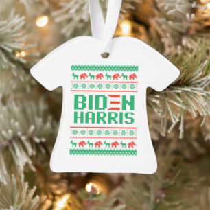 BIDEN HARRIS HARRIS ZWANGER (groen) Ornament