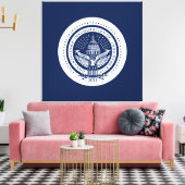 Biden Harris Inaugural Logo Inauguration Day 2021 Canvas Afdruk (Insitu (Woonkamer))