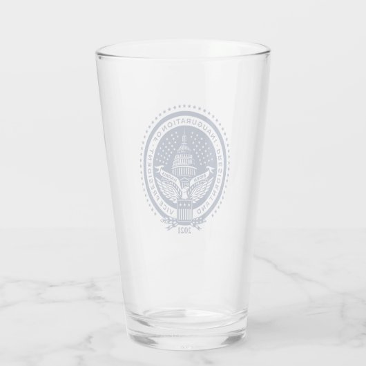 Biden Harris Inaugural Logo Inauguration Day 2021 Glas (Achterkant)