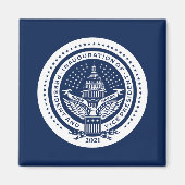 Biden Harris Inaugural Logo Inauguration Day 2021 Magneet (Voorkant)