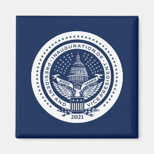 Biden Harris Inaugural Logo Inauguration Day 2021 Magneet