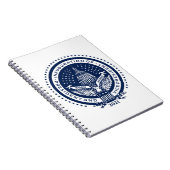 Biden Harris Inaugural Logo Inauguration Day 2021 Notitieboek (Rechterzijde)