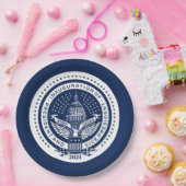 Biden Harris Inaugural Logo Inauguration Day 2021 Papieren Bordje (Feest)