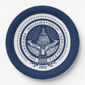 Biden Harris Inaugural Logo Inauguration Day 2021 Papieren Bordje (Voorkant)