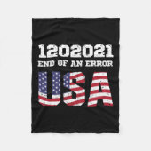 Biden Harris Inauguratie 1202021 jan Fleece Deken (Voorkant)