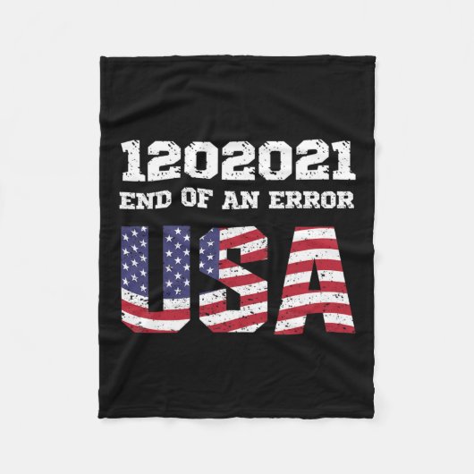 Biden Harris Inauguratie 1202021 jan Fleece Deken (Voorkant)