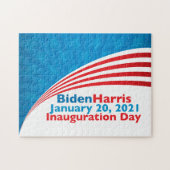 Biden Harris Inauguration Day American Flag Legpuzzel (Horizontaal)
