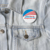 Biden Harris Inauguration Day American Flag Ronde Button 5,7 Cm (In situ)