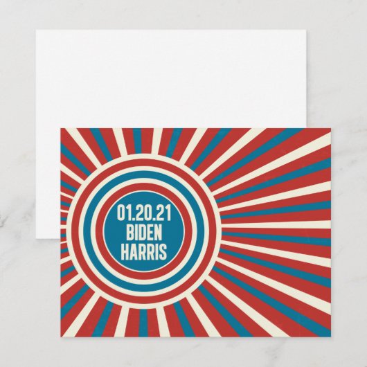 Biden Harris Inauguration Day Celebration (Voorkant / Achterkant)