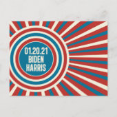 Biden Harris Inauguration Day Celebration Briefkaart (Voorkant)