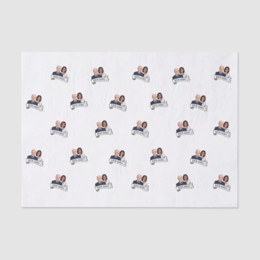 Biden Harris Inauguration Tissuepapier (Voorkant)