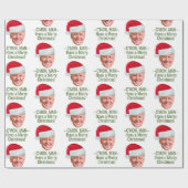 Biden Harris - Joe Santa Hat - C'mon Man Cadeaupapier (Vlak)