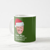 Biden Harris - Joe Santa Hat - C'mon Man Koffiemok (Voorkant links)