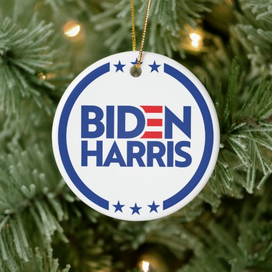 Biden Harris Keramisch Ornament (Boom)