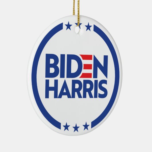 Biden Harris Keramisch Ornament (Rechts)