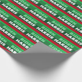 Biden Harris Kerstmis Cadeaupapier (Hoek)