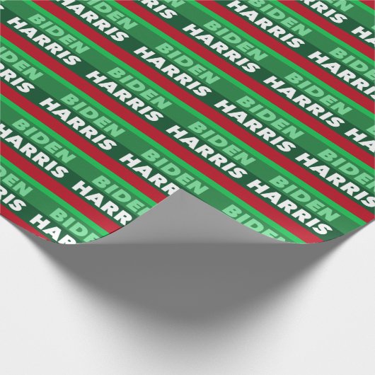 Biden Harris Kerstmis Cadeaupapier (Hoek)