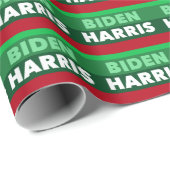 Biden Harris Kerstmis Cadeaupapier (Rol Hoek)