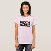 Biden Harris Lesbische Pride T-Shirt (Voorkant volledig)