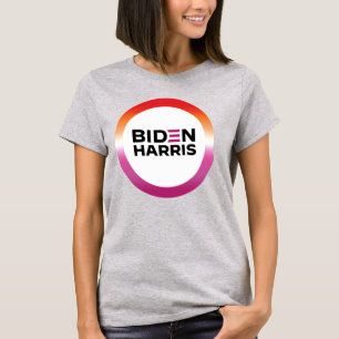 Biden Harris Lesbische Pride T-Shirt