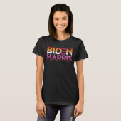 Biden Harris Lesbische Pride T-shirt (Voorkant volledig)