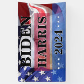 Biden Harris Niet-officiële campagne 2024 Banner (Verticaal)