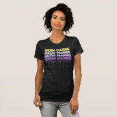 Biden Harris Nonbinaire Pride T-Shirt (Voorkant volledig)