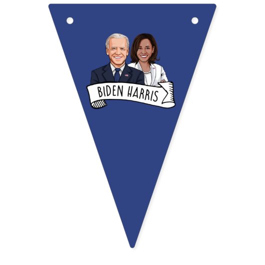 Biden Harris Party Vlaggetjes (Derde vlag)