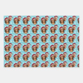 Biden Harris politiek kerstfeest Inpakpapier Vel (Voorkant 3)