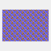 Biden Harris politiek kerstfeest Inpakpapier Vel (Voorkant)