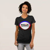 Biden Harris Polyamory Pride T-Shirt (Voorkant volledig)