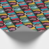 Biden Harris Pop Art Cadeaupapier (Hoek)