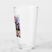 Biden Harris Pop Art (Neon) Glas (Links)