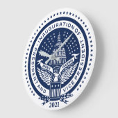 Biden Harris President Inaugurale Logo Inauguratie Grote Klok (Hoek)