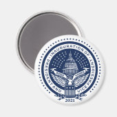 Biden Harris President Inaugurale Logo Inauguratie Magneet (Voorkant / Achterkant)