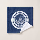 Biden Harris Presidentieel Inauguration Monogramme Bad Handdoek (Wasdoekje)