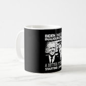 Biden Harris Presidentiële Inauguratie 2021 Koffiemok (Voorkant links)