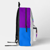 Biden Harris Rainbow American Flag LGBT Custom Bedrukte Rugzak (Links)