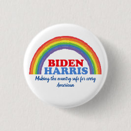 Biden Harris Rainbow Inspirerend Quote Custom Ronde Button 3,2 Cm
