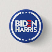 Biden Harris Ronde Button 3,2 Cm (Voorkant)
