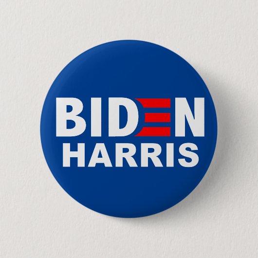 Biden Harris Ronde Button 5,7 Cm (Voorkant)