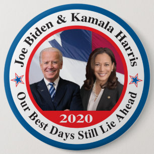 biden harris ronde button 6,0 cm